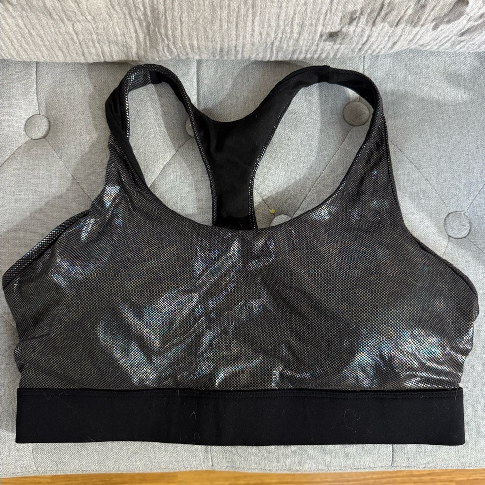 Zyia Women's Black/disco Sports Bra